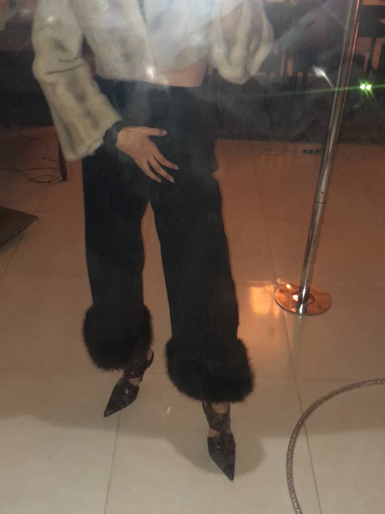 شلوار خزدار - نما ۴